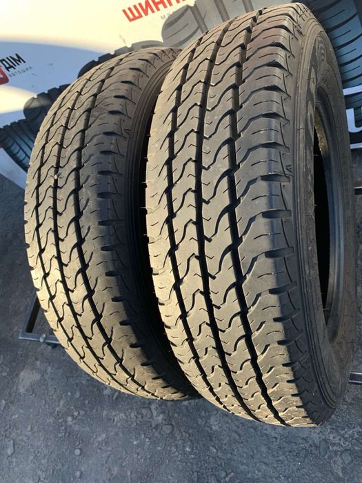 Шини 185 R14C пара Dunlop літо 7мм 2022р 185 14C