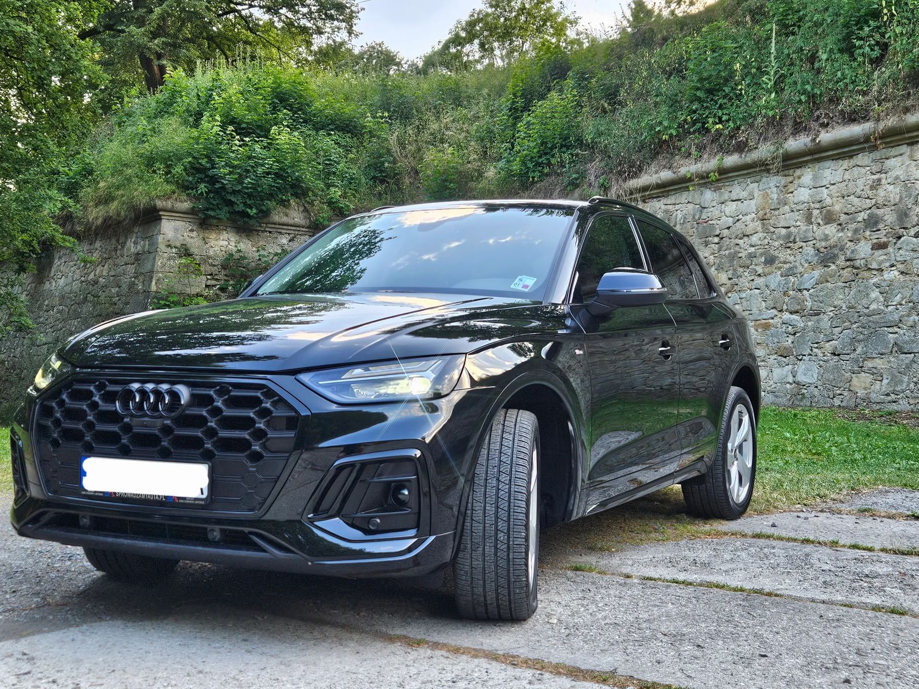 Audi Q5 Audi Q5 45 TFSI Quattro 265KM 2023 S-line , HAK, POWŁOKA CERAMICZNA