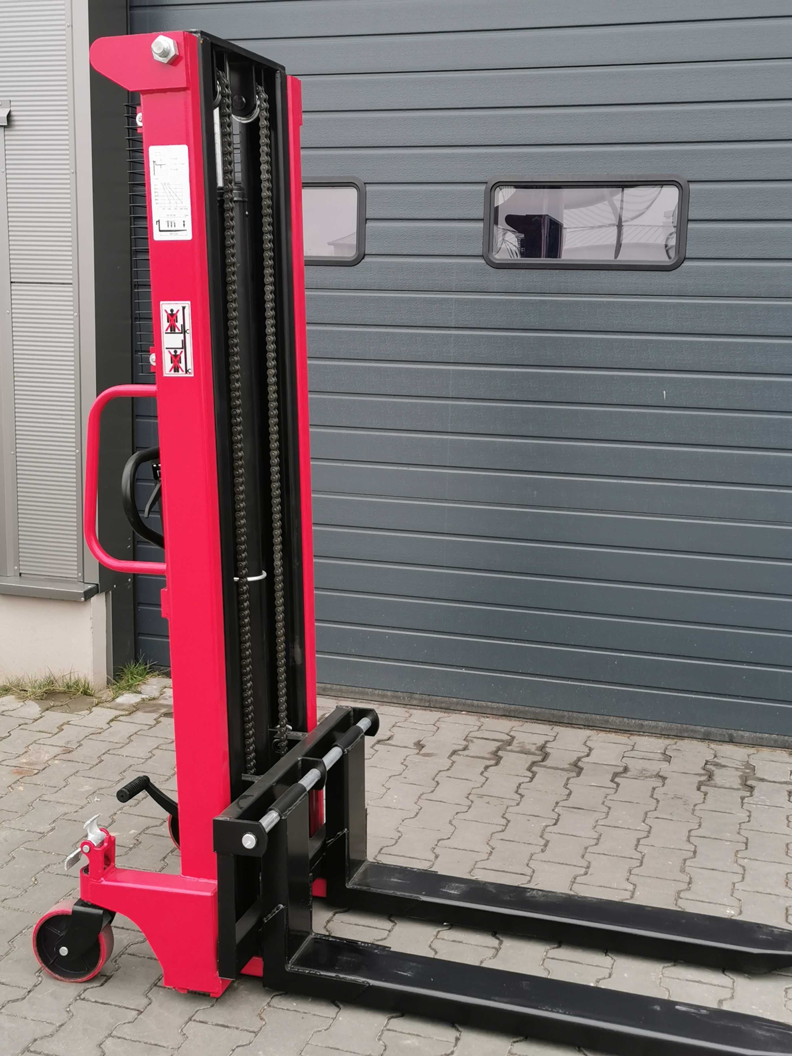 MS1030 Wózek podnośnikowy paleciak sztaplarka stacker układarka