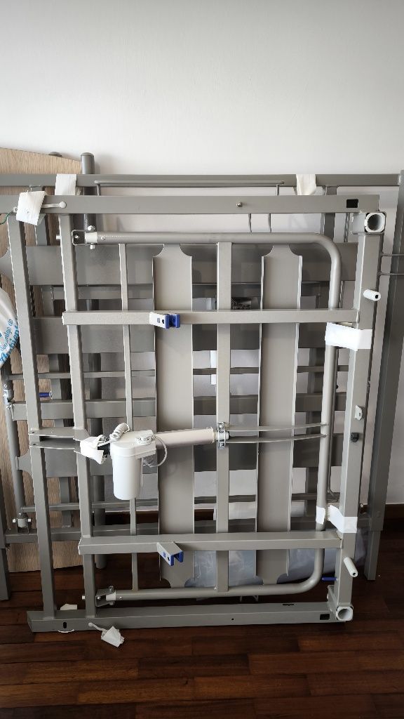 Cama articulada elétrica 1 + colchão 120x200 + cabeceiras