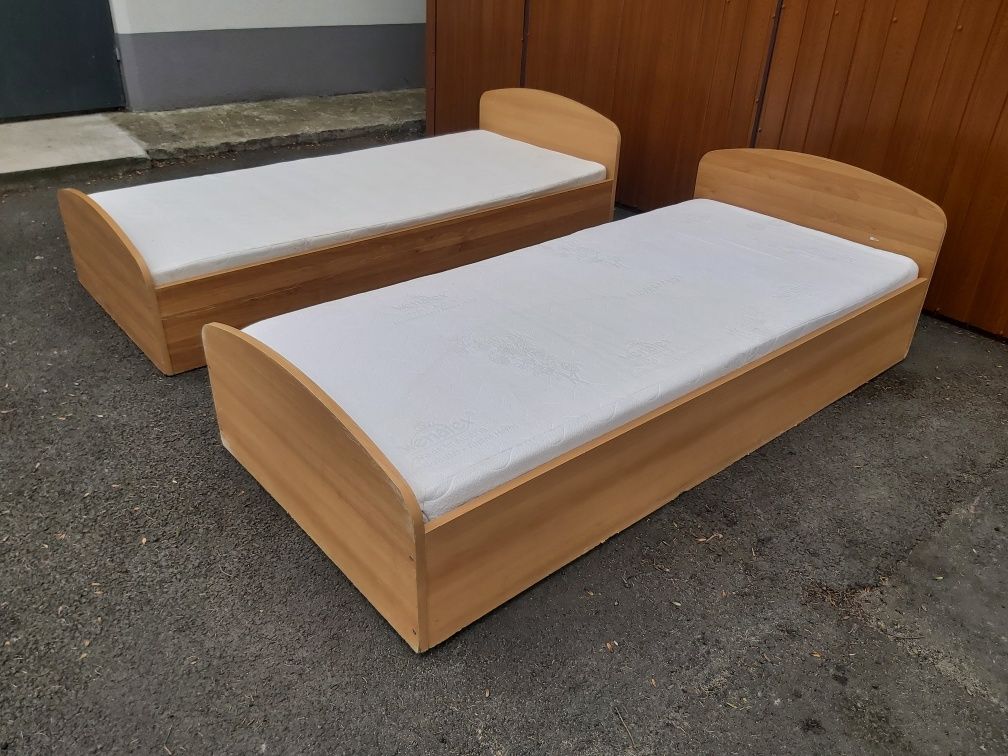Sz-n dostawa gratis ŁÓŻKO 90x200 łóżka jednoosobowe + materac (+50zł)