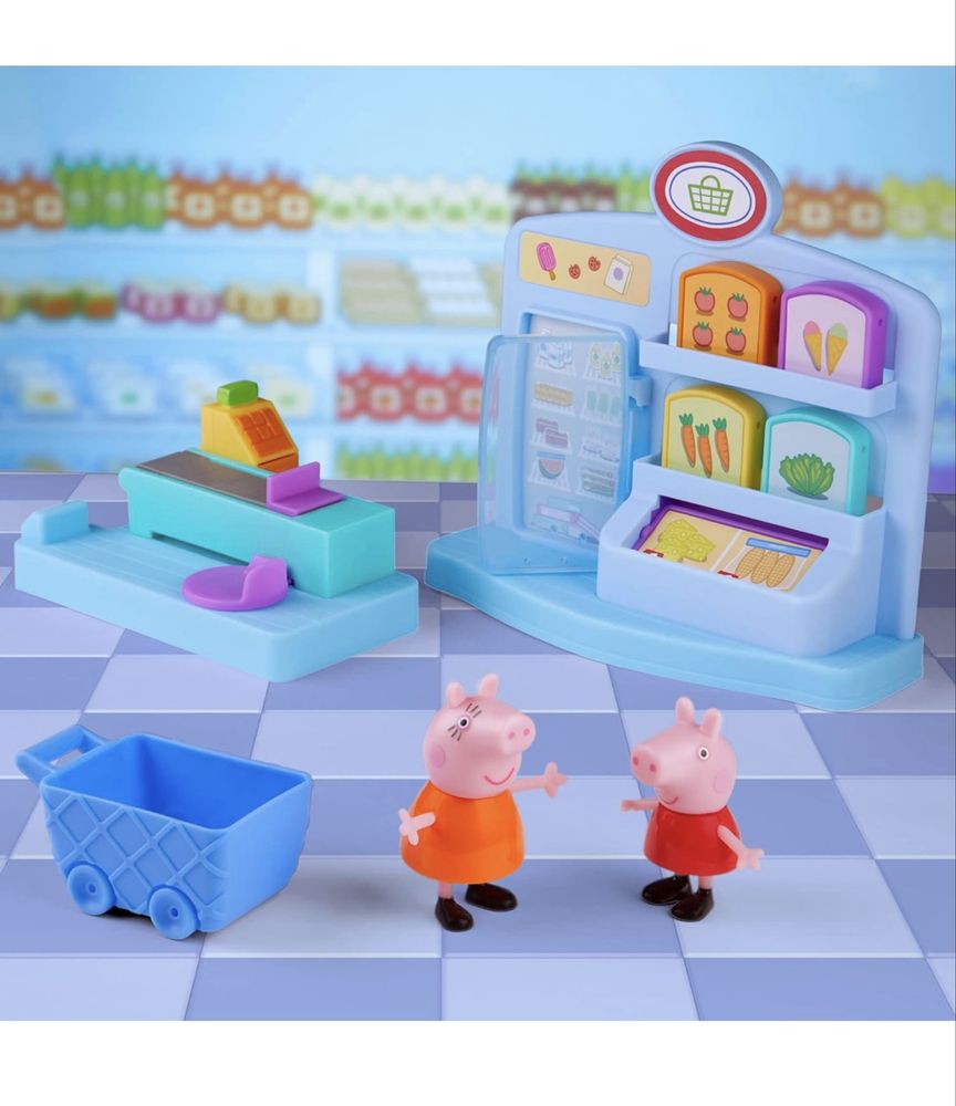 Peppa Pig Peppa’s Supermarket Playset, Gabby's Dollhouse