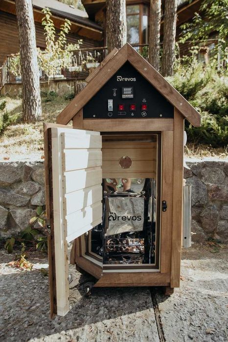 Уникальная коптильня: подсветка, горячее/холодное копчение на 7-10 кг