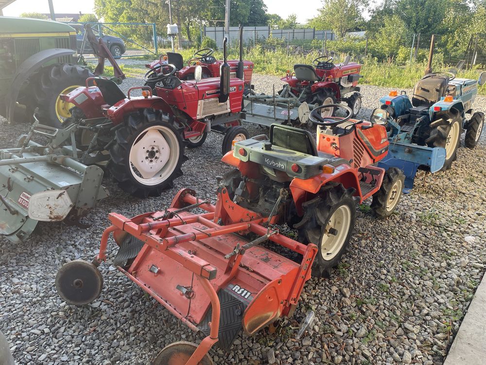 Трактори з Японії Yanmar Kubota Японський мінітрактор Трактор Фреза