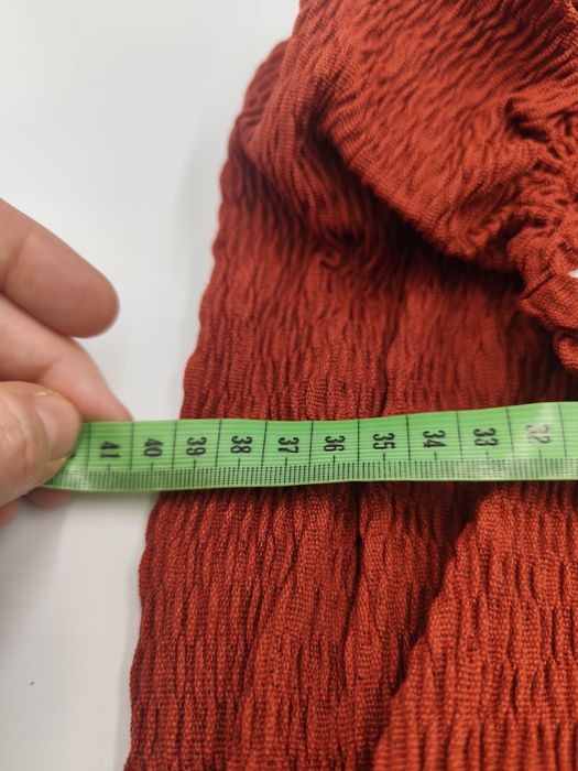 Pokrowiec 4-częściowy na fotel w kolorze ceglastym