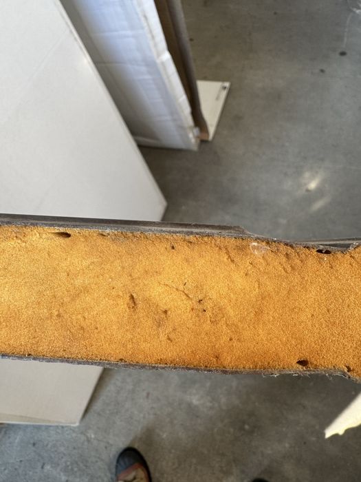 drzwi metalowe ocieplane, zewnętrzne 90 Mikea Herba złoty dąb