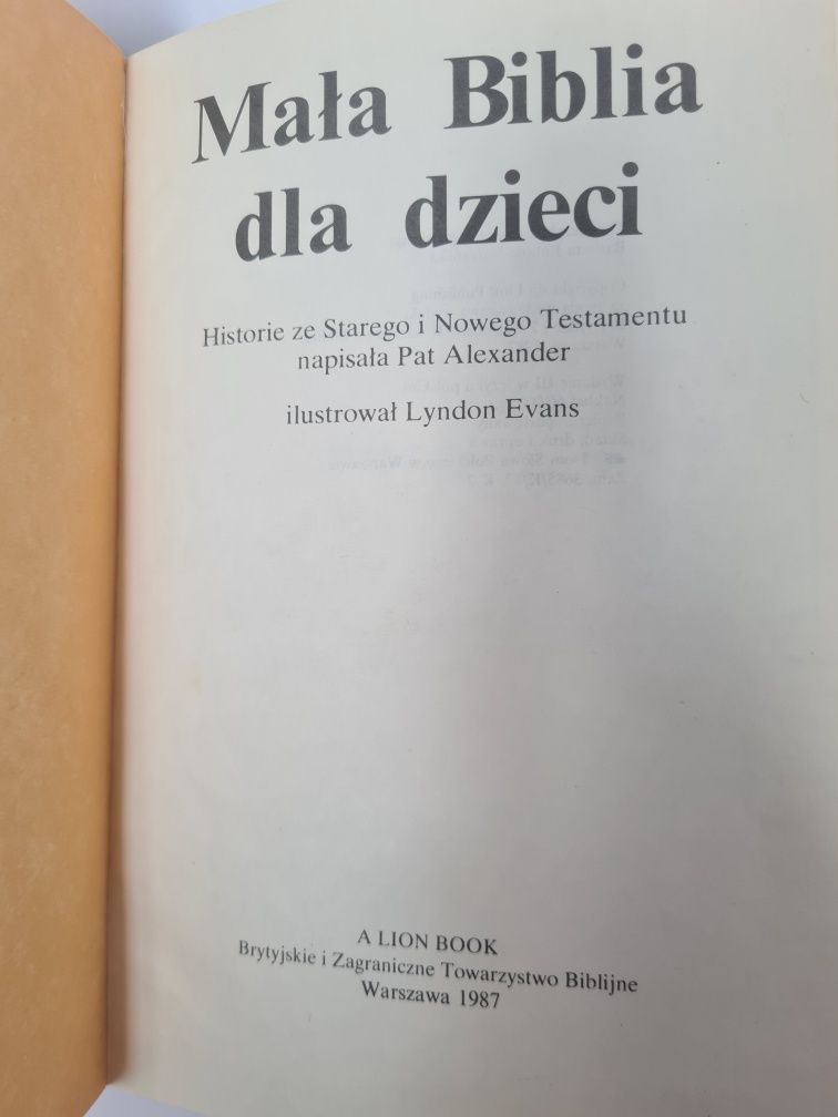 Mała Biblia dla dzieci