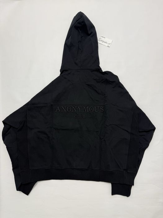 Худи Anonymous Club HBA rick owens balenciaga maison margiela