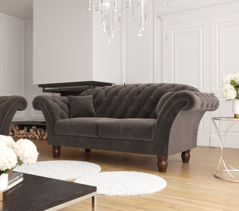 Sofa Kanapa Chesterfield Elegancka Stylowa EN Meble
