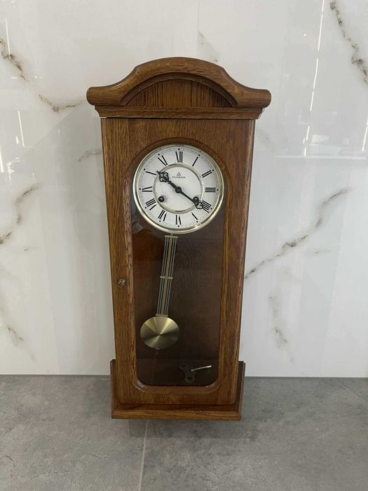 Zegar ścienny nakręcany Dugena/Komis Krzysiek