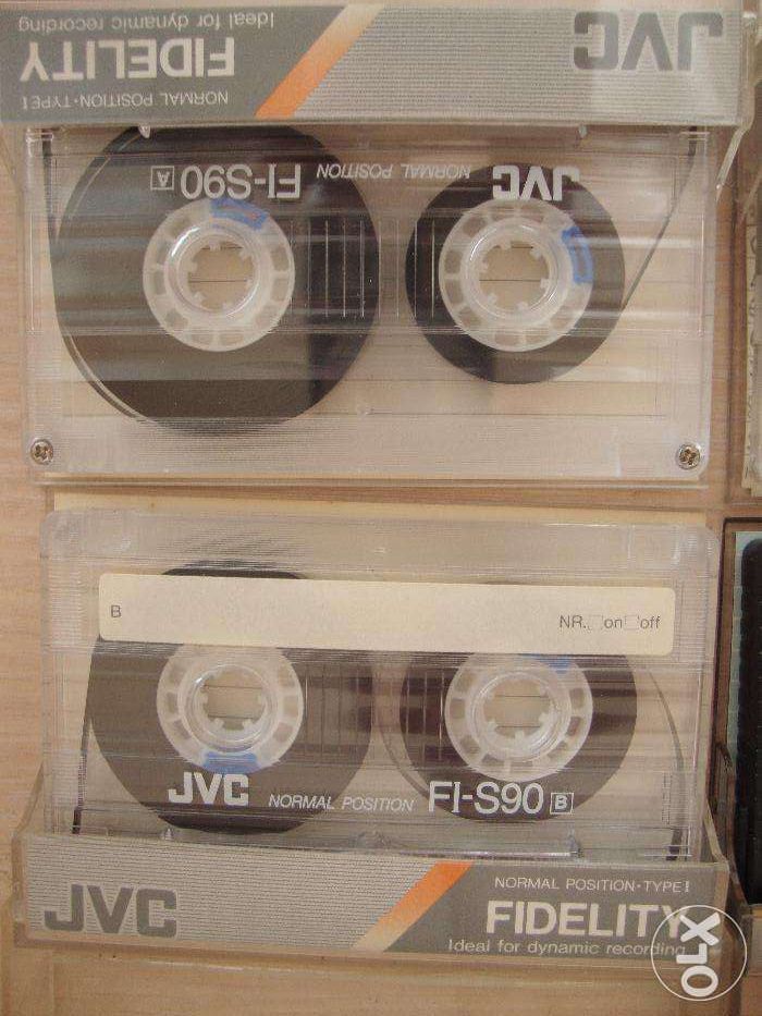 кассеты аудио JVC и другие