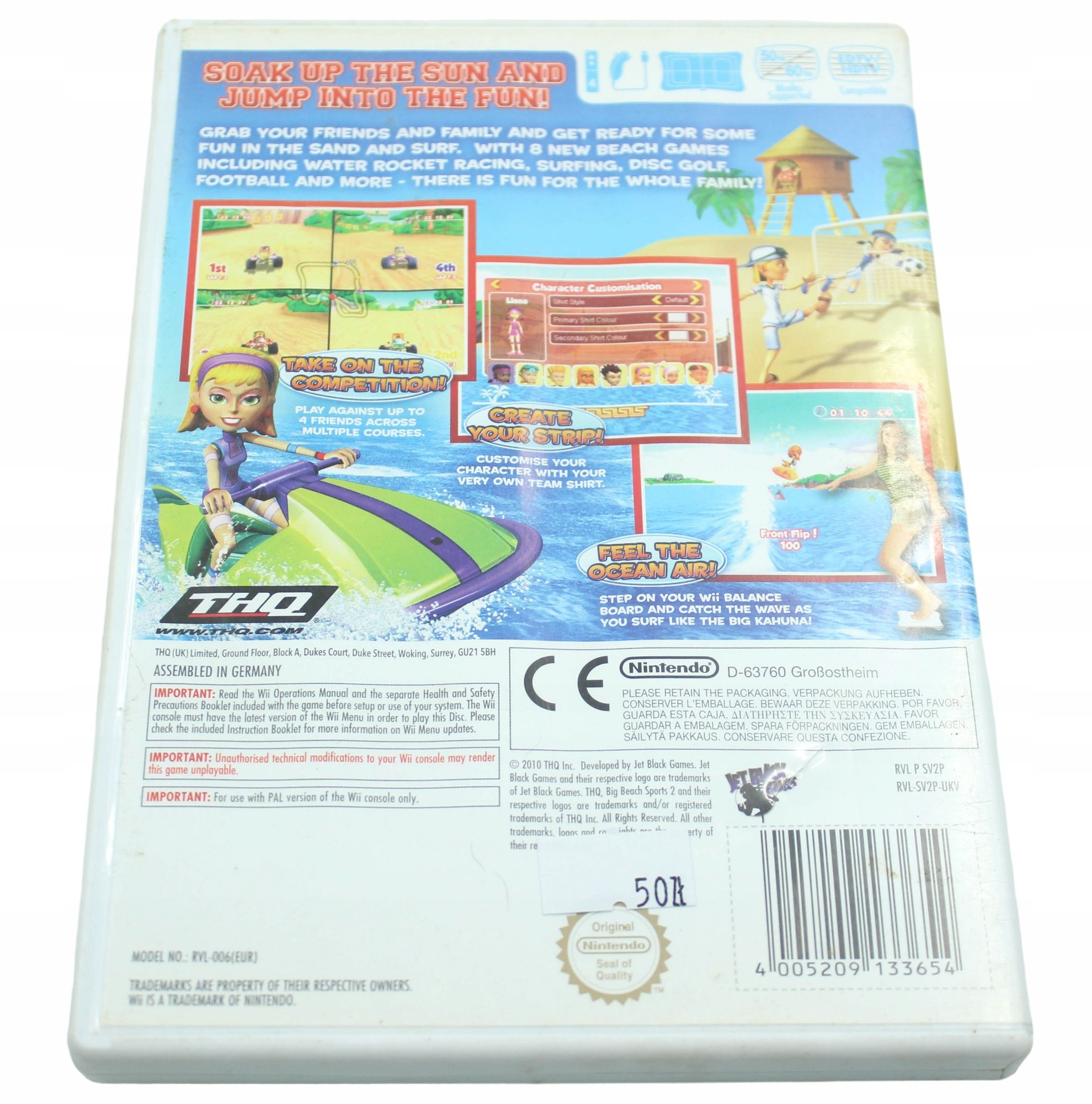 Big Beach Sports 2 Nintendo Wii