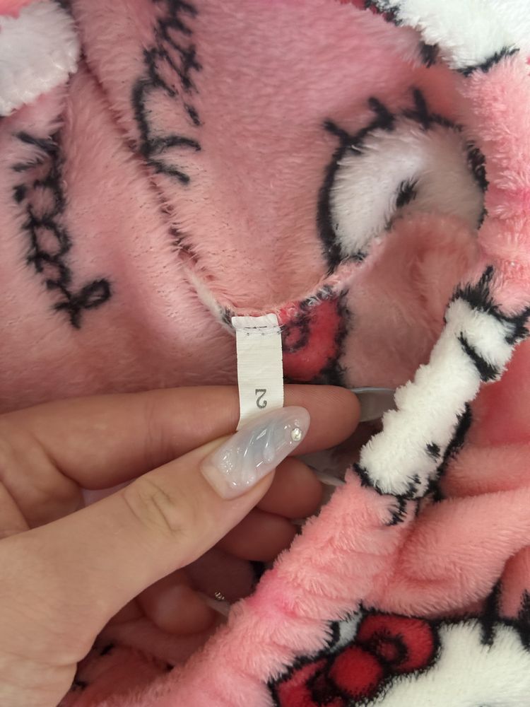 Aliexpress miękkie piżama dres spodnie Hello Kitty size XXXS