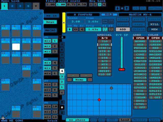 DMX контроллер Roboshop
