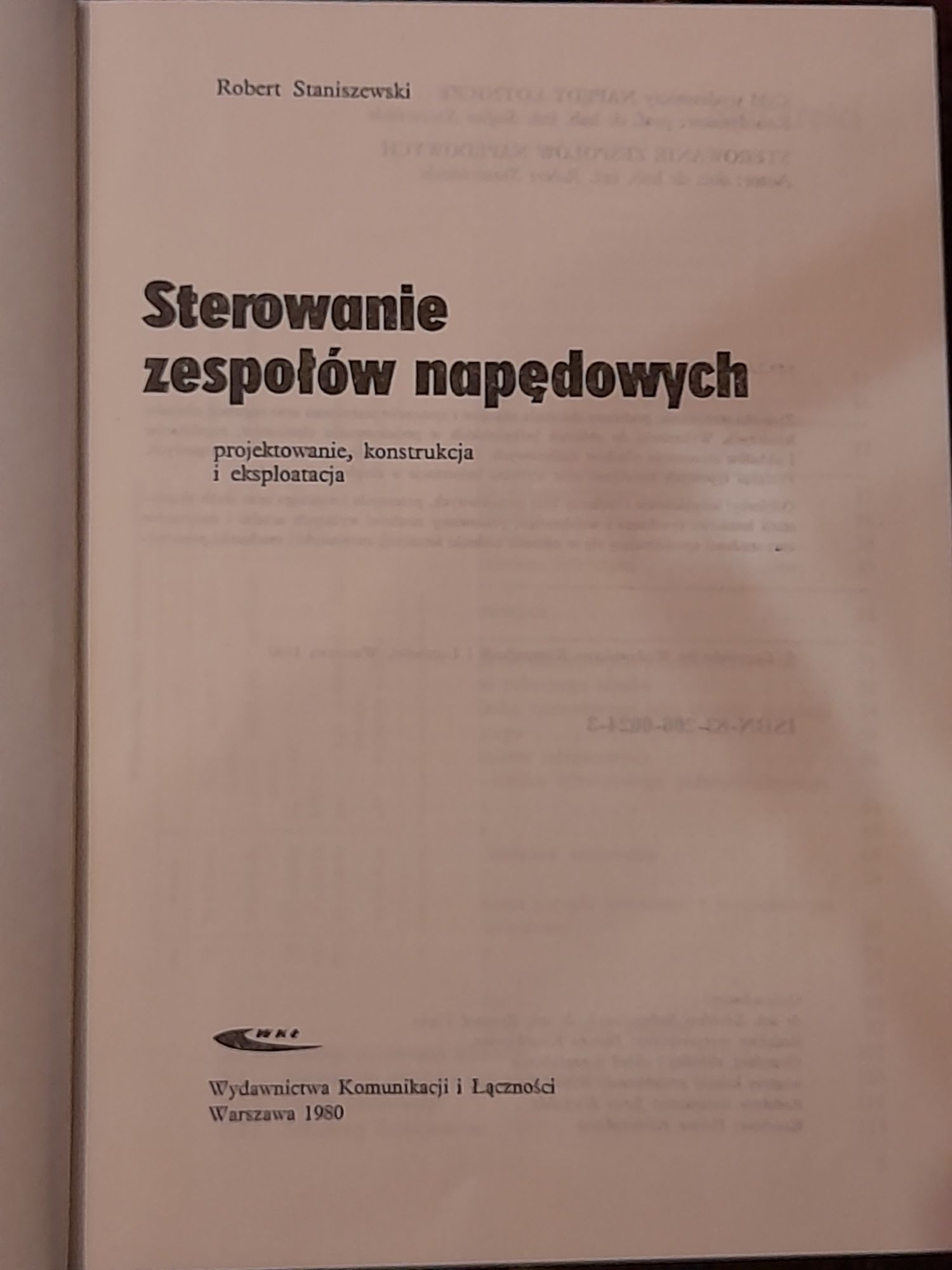 Sterowanie zespołów napędowych Napędy lotnicze Staniszewski