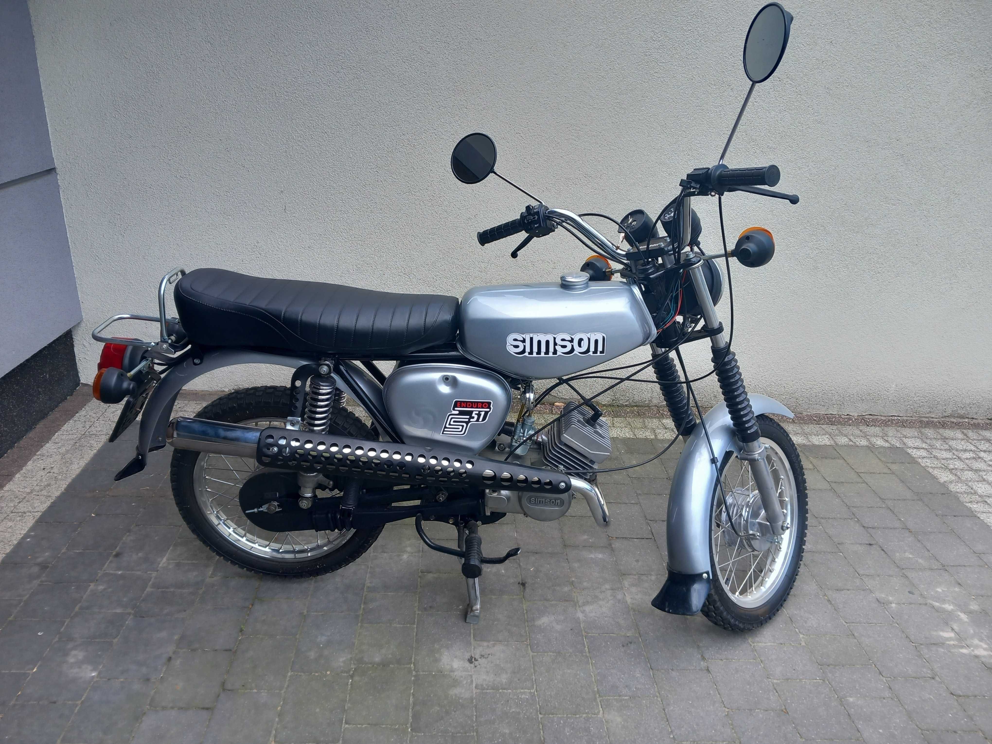 Simson S51 enduro - piękny, jak nowy!!!