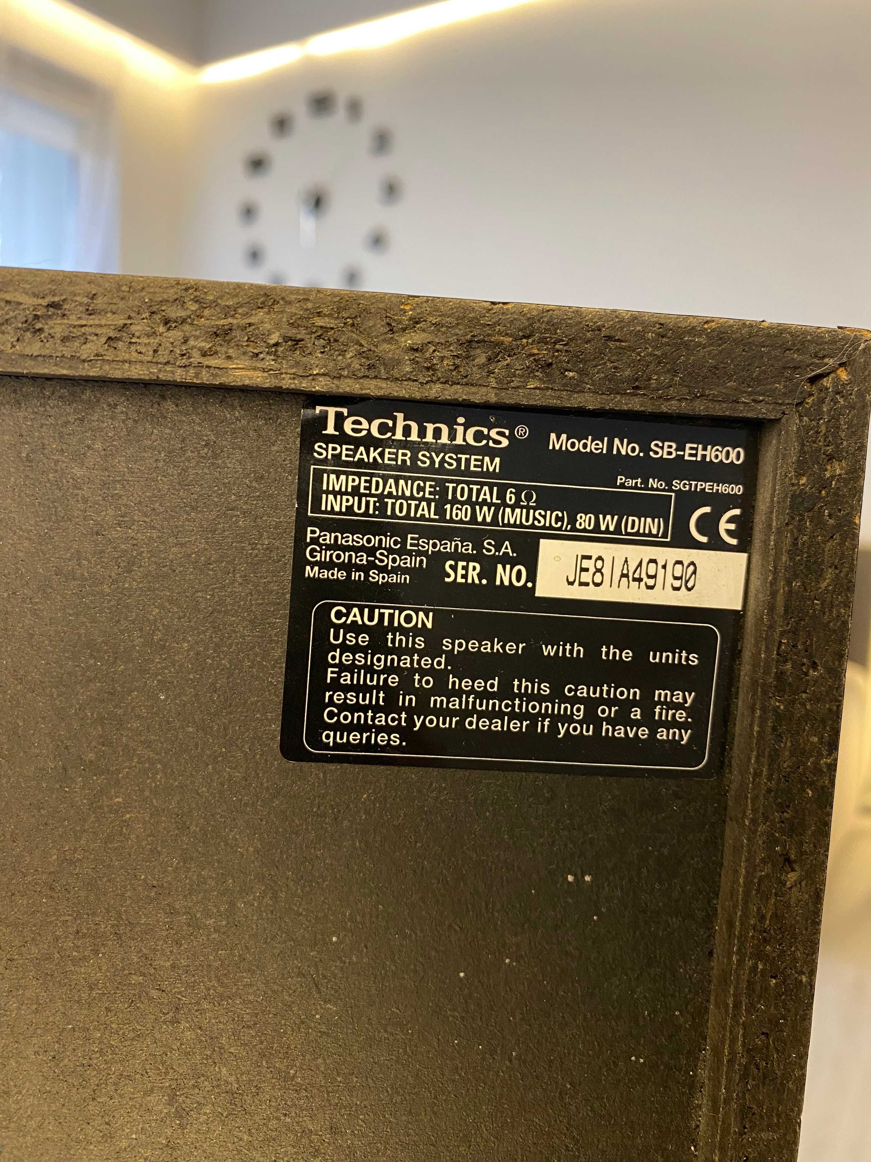 Wieża Technics SH-EH500 SA-EH500 segmentowa komplet z pilotem