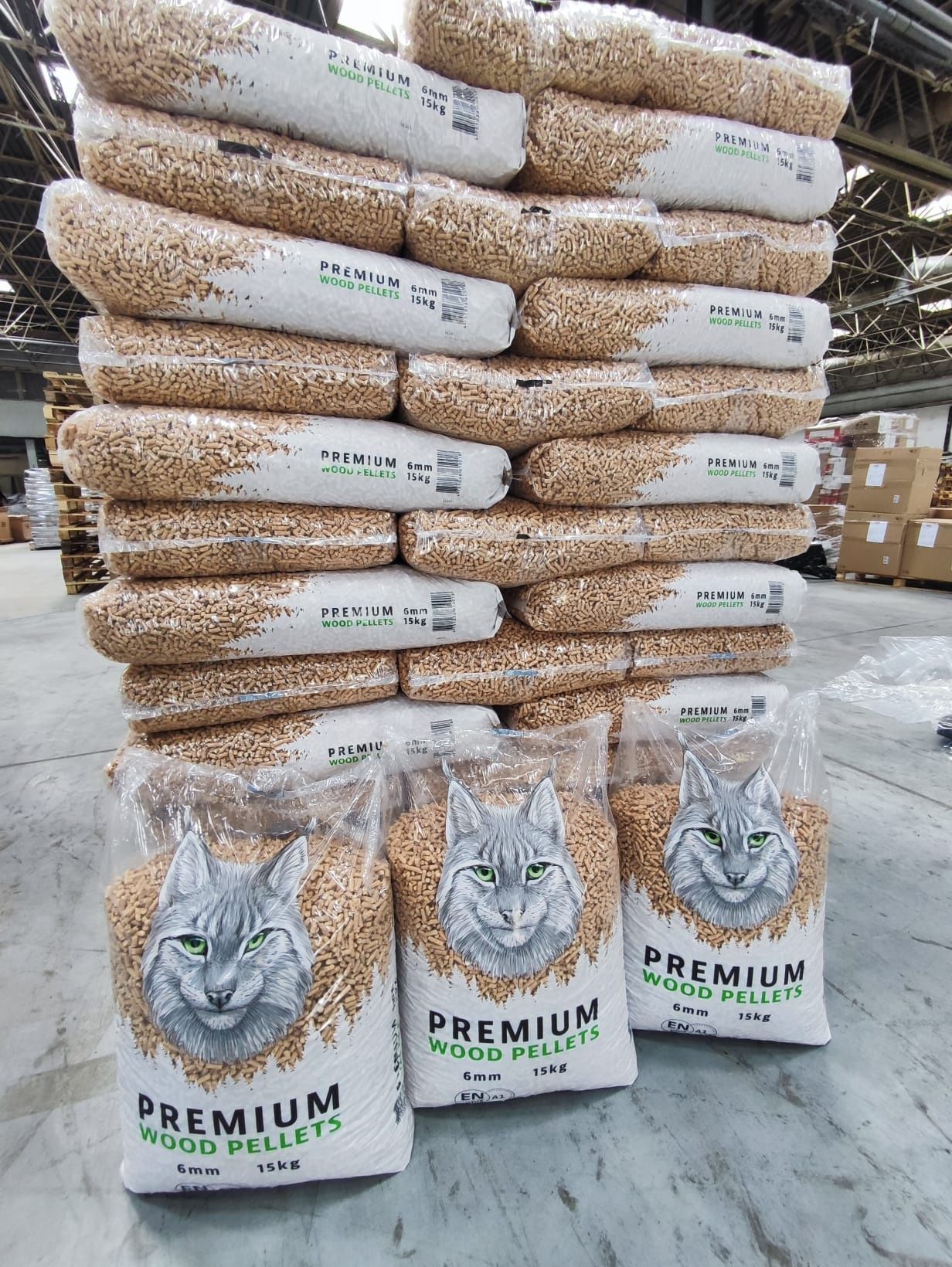 Pellet CERTYFIKOWANY PREMIUM , pellet sosnowy , pellet
