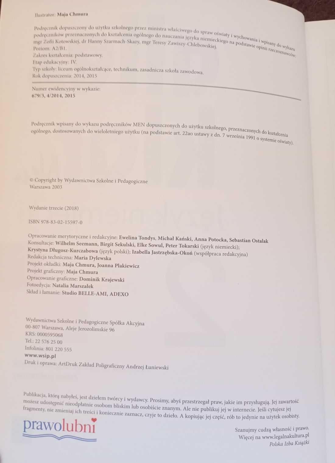 Podręcznik + zeszyt ćwiczeń alles klar język niemiecki klasa 2