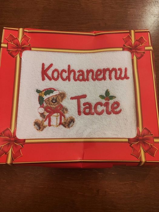 Świąteczne #haftowane kartki#biezniki#serwetki#haftowany recznik#