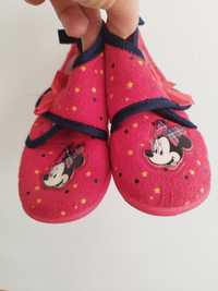 Buty dla dziewczynki Minnie mouse Disney Original Marines kapcie nowe