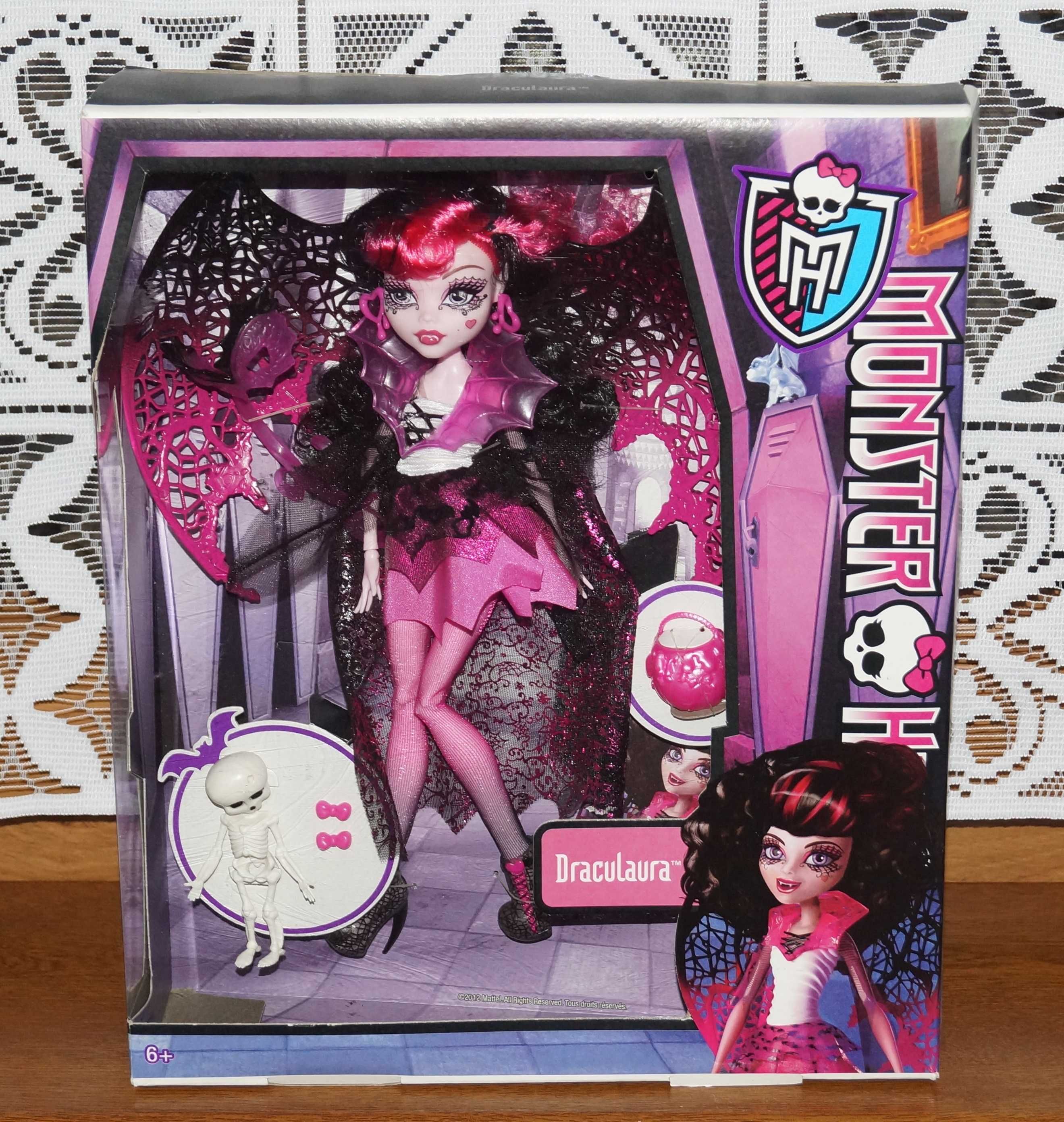 Monster High DRACULAURA Ghouls Rule Halloween Upiorki rządzą Mattel MH