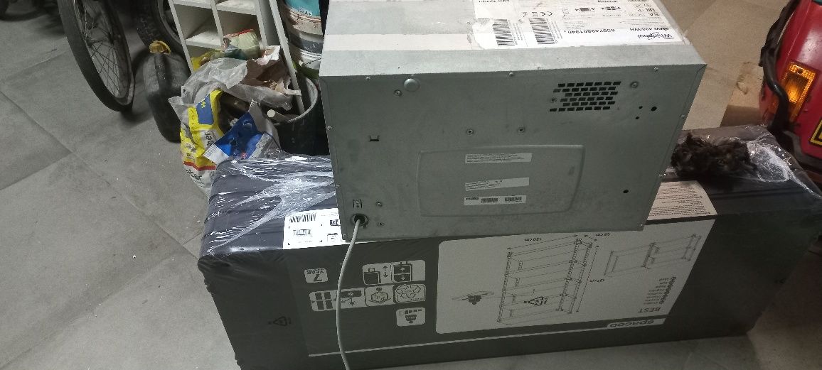 Microondas com defeito
