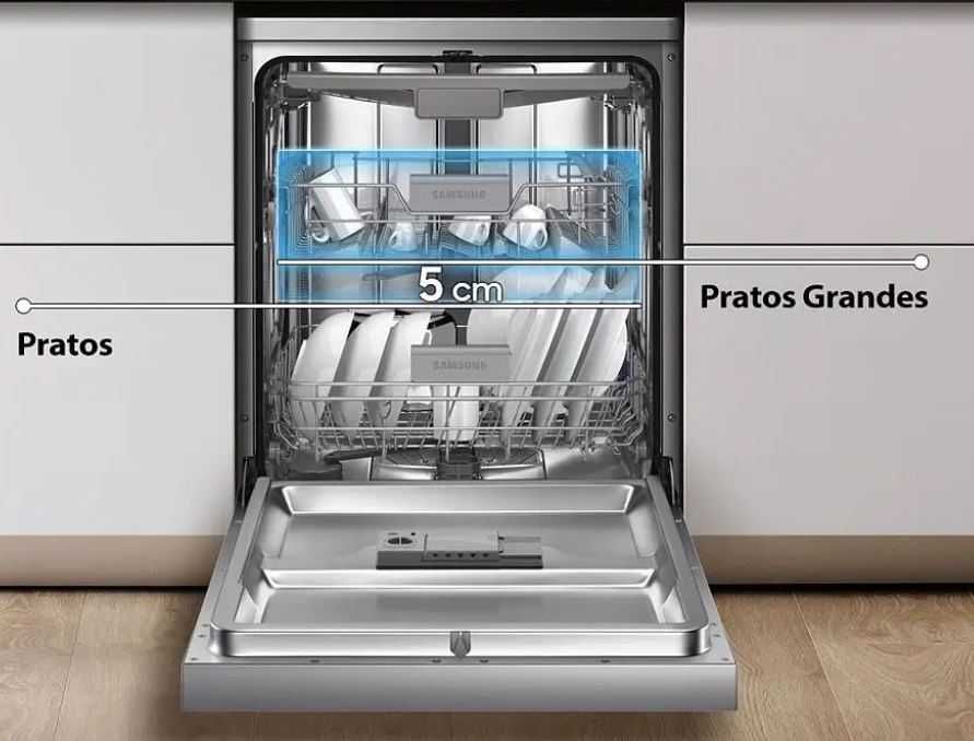 Maquina lavar loiça Samsung inox