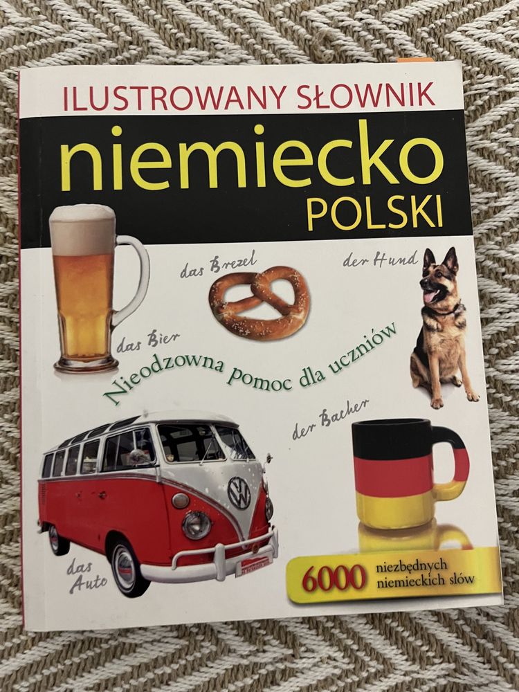 Ilustrowany słownik niemiecko polski