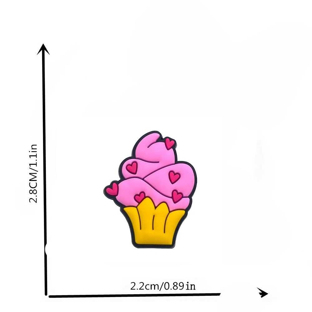 Przypinki do butów crocs prezent PINK GIRL KWIATEK DIAMENT sandały