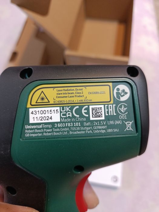 Termometr na podczerwień Bosch UniversalTemp