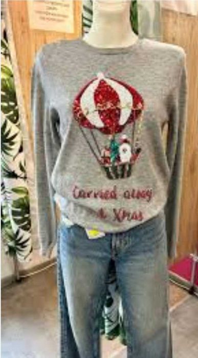 Śliczny świąteczny sweter rozmiar L stan super