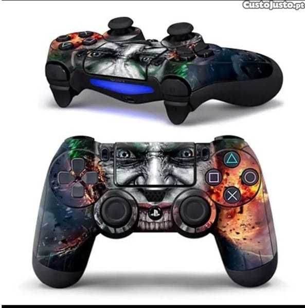 Skins para o comando PS4 (autocolantes)