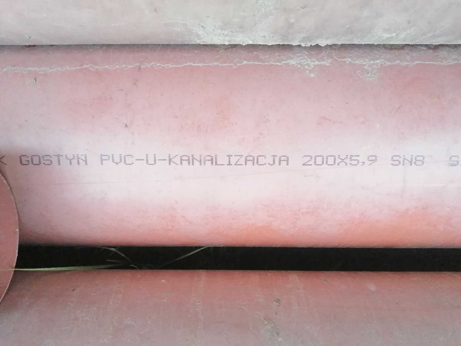 Rura kanalizacyjna zew. 200 mm, 2x 6 m