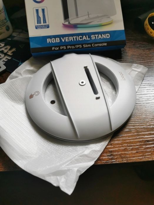 Podstawka RGB pod konsole play station 5 ps5 slim fat pro