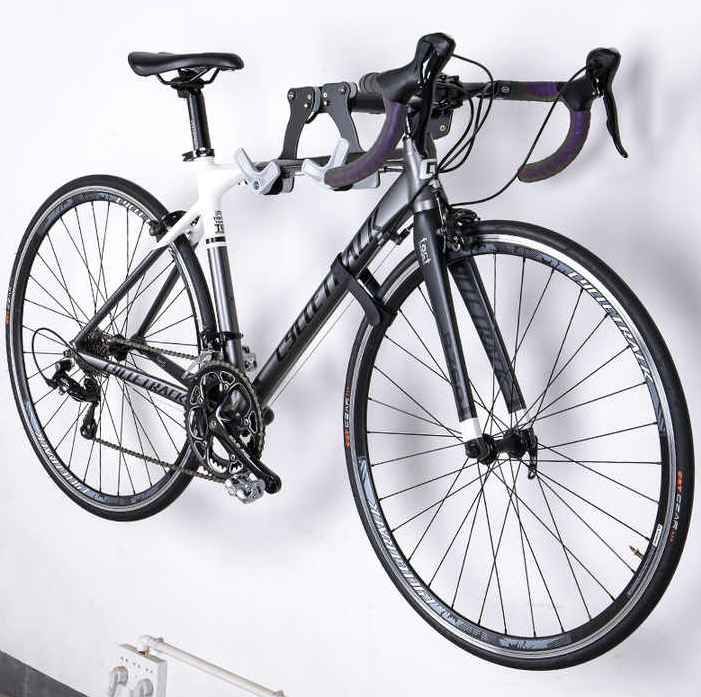 Uchwyt Rowerowey na Ścianę Regulowany Teleskopowy 23-32 cm Waga Roweru