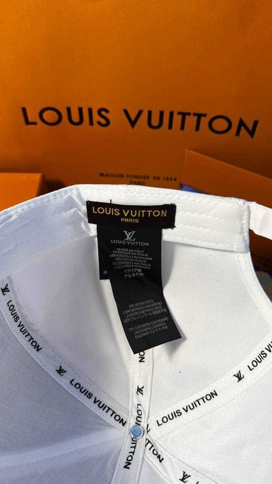 Louis Vuitton Męska damska czapka z daszkiem bejsbolówka, Francja 7308