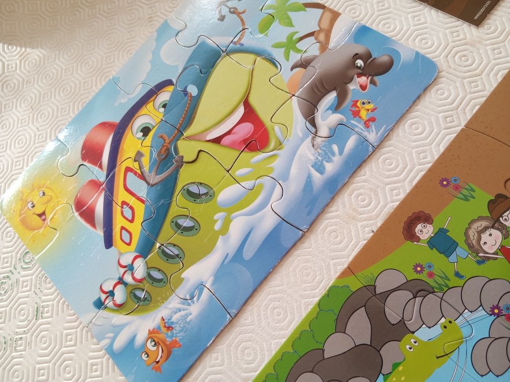 Jogos 4 Puzzles Infantis lote 5€