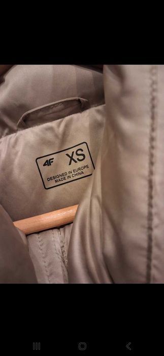 Kurtka ocieplona 4f xs