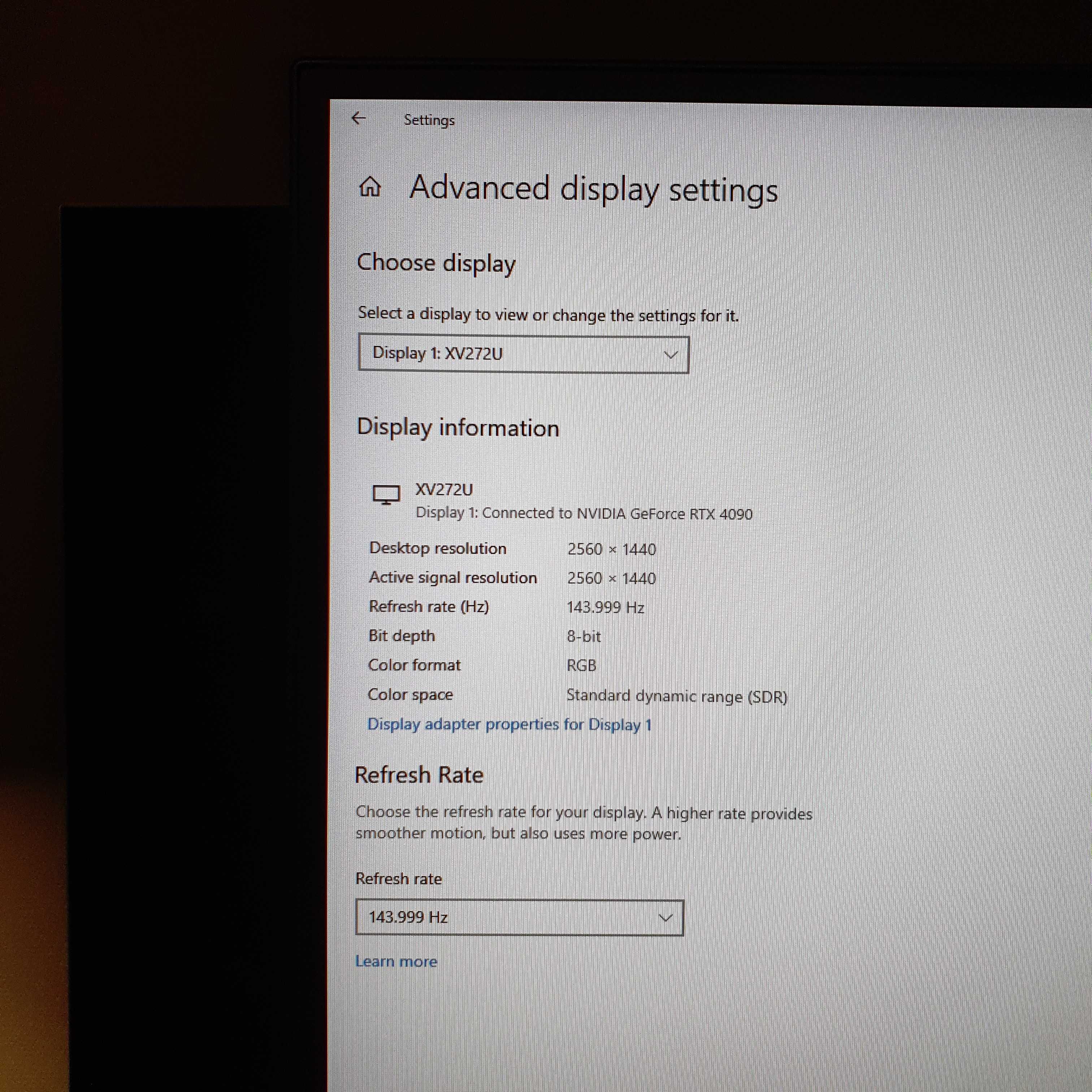 Монітор Acer Nitro XV272U
