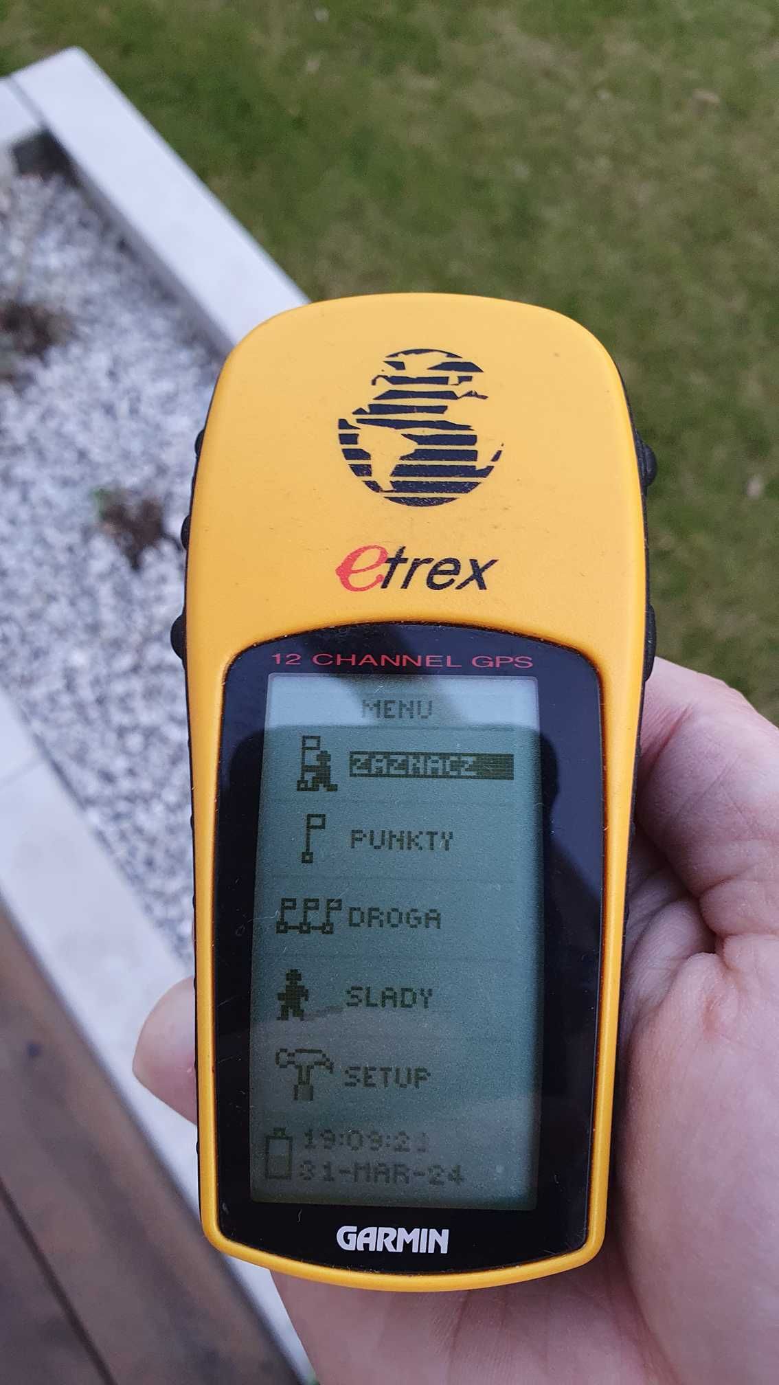 Nawigacja turystyczna ręczna Garmin Etrex