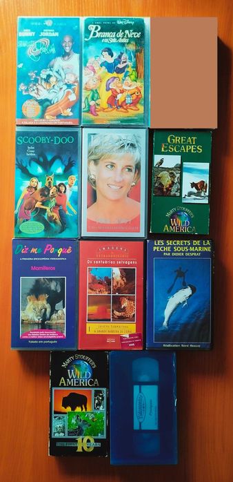 Lote de VHS conjunto 5