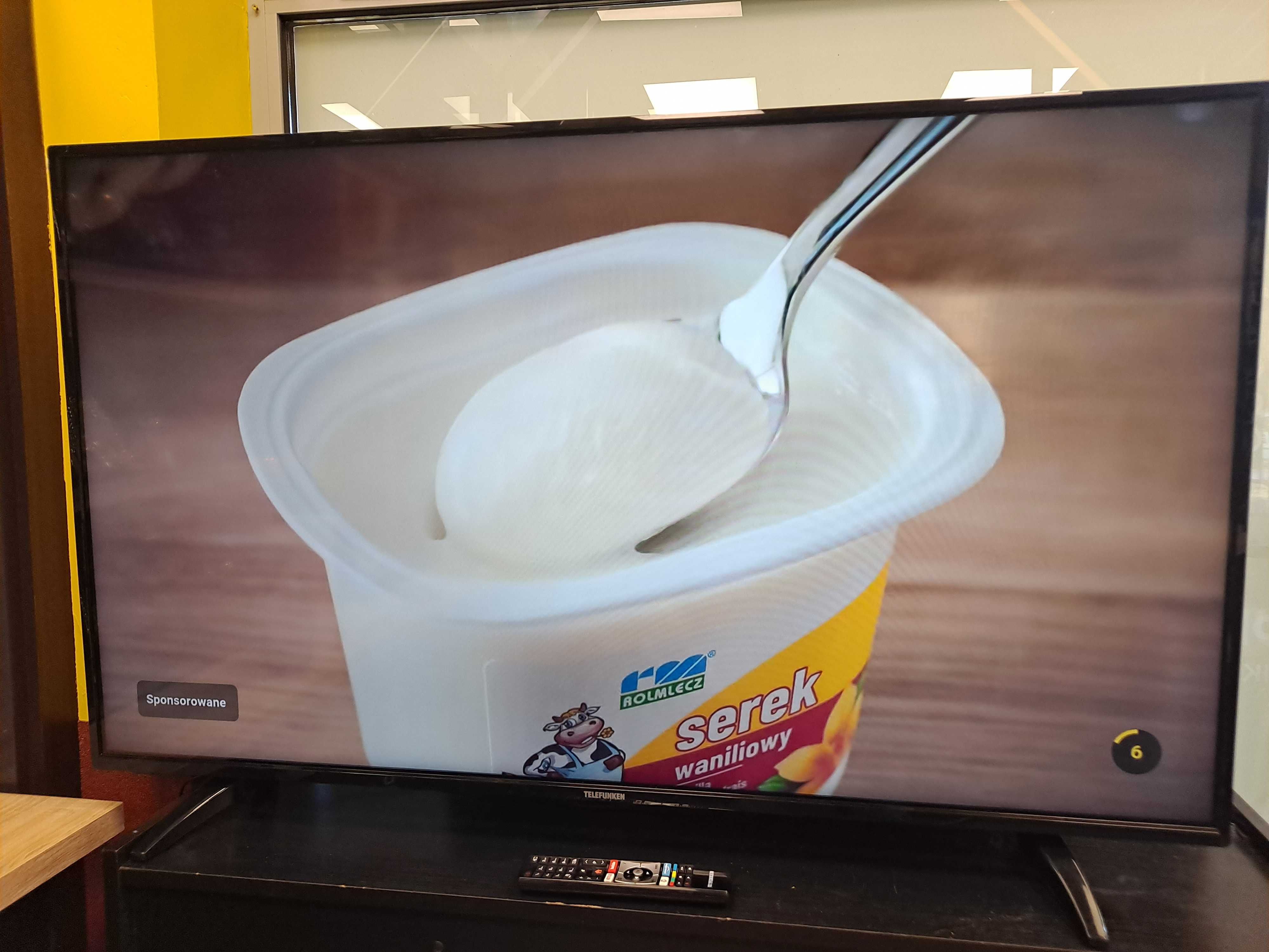 telewizor Telefunken Smart Tv 4K 55 cali