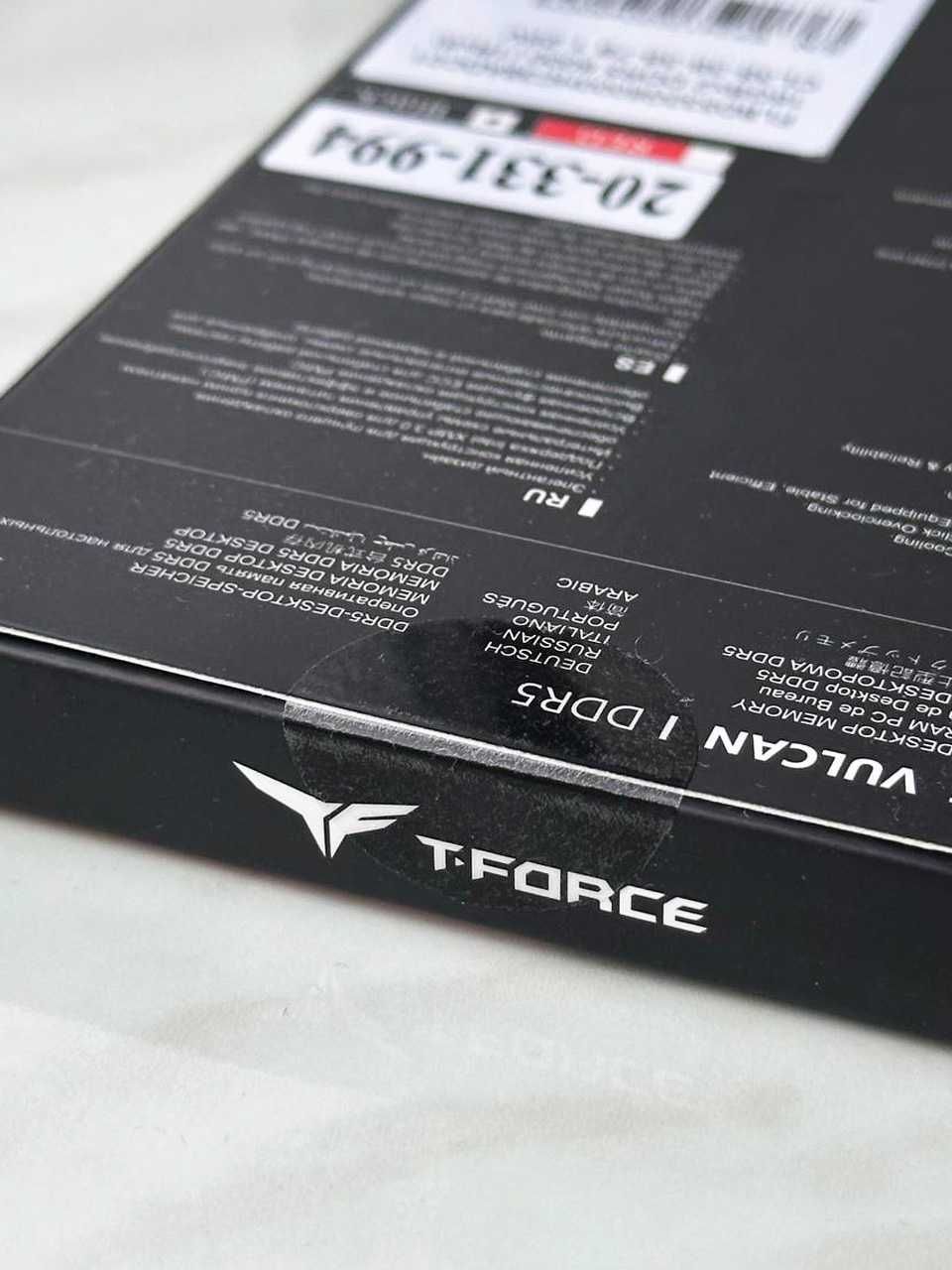 Оперативна пам'ять Team T-Force Vulcan 32GB (2 x 16GB) DDR5 6000 MHz