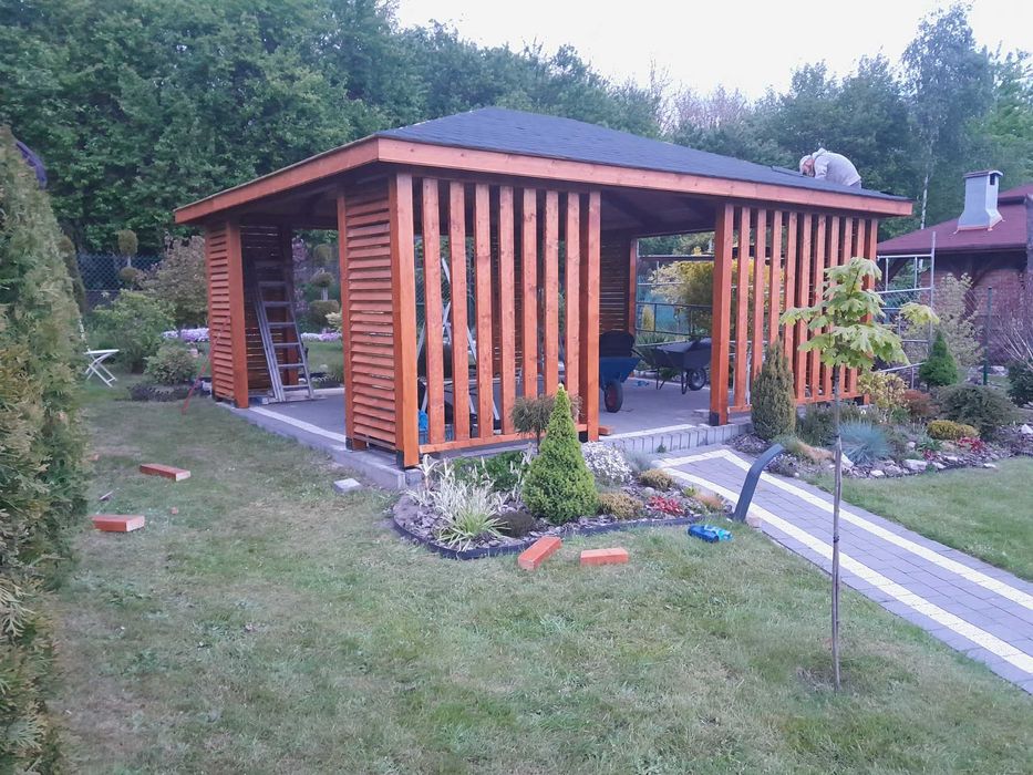 Altana drewniana altany ogrodowe
