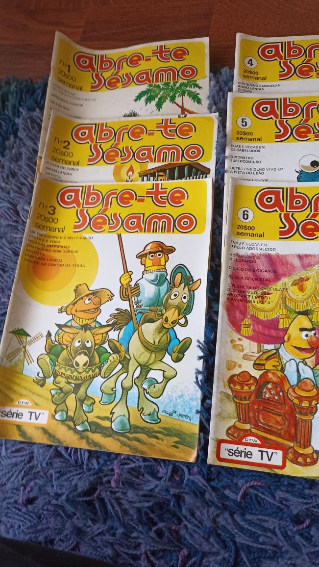 12 revistas "Abre-te Sésamo" de 1977