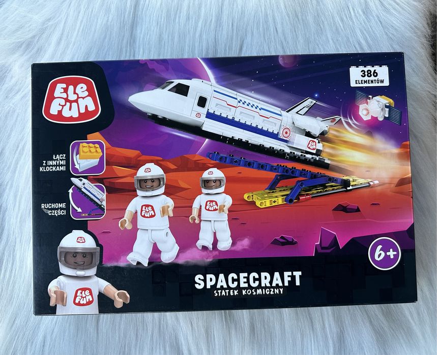 Nowe Klocki Elefun Spacecraft - Statek Kosmiczny
