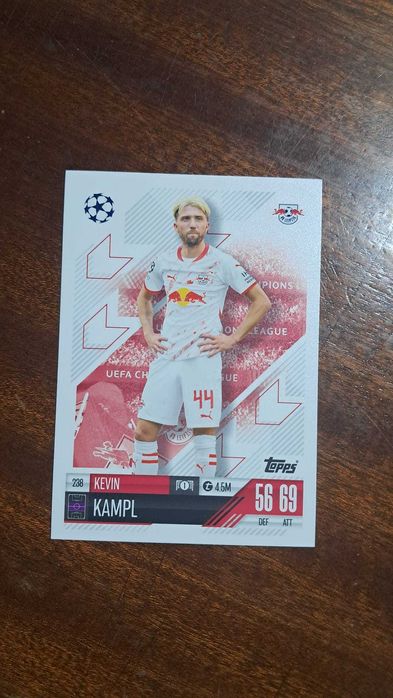 Cartas da coleção Match Attax da Topps 2024/2025 Kevin Kampl