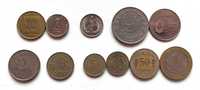 Монеты Арабские №2 (Израиль, ОАЭ, Иран, Саудовская Аравия), 11 шт