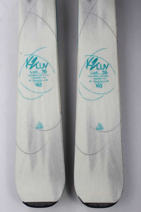 Narty K2 Luv Luvit 76 163 cm + Marker 3M 10.0 Gripwalk - 359